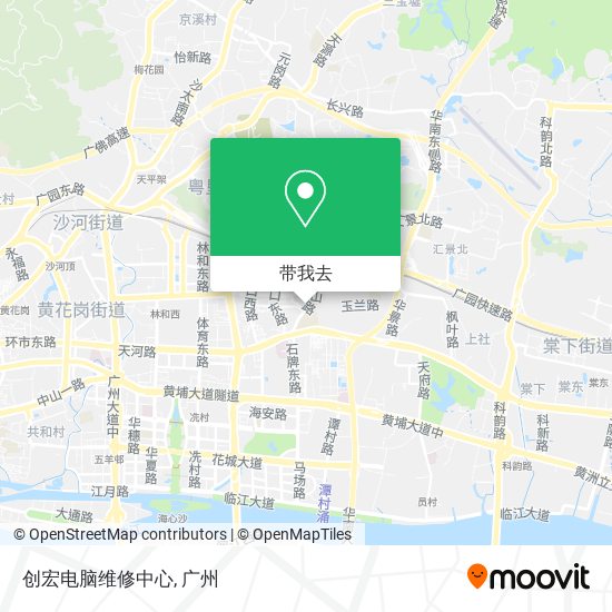 创宏电脑维修中心地图