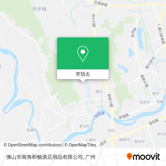 佛山市南海和畅酒店用品有限公司地图