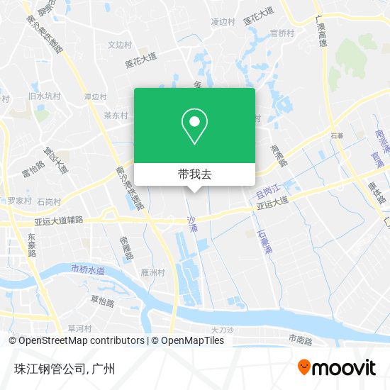珠江钢管公司地图