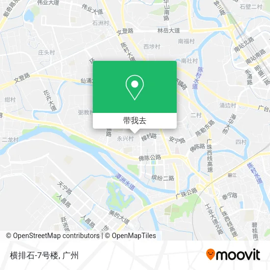横排石-7号楼地图