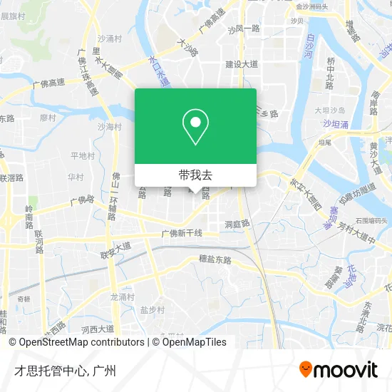才思托管中心地图
