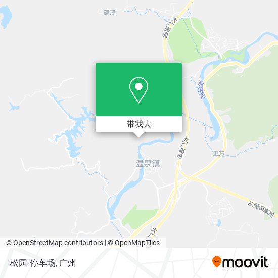 松园-停车场地图