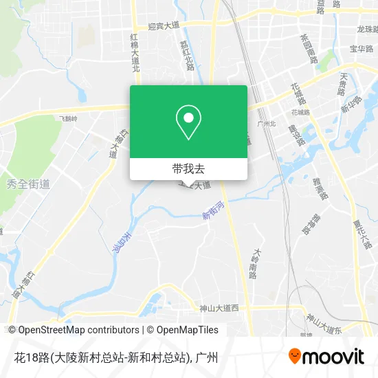 花18路(大陵新村总站-新和村总站)地图