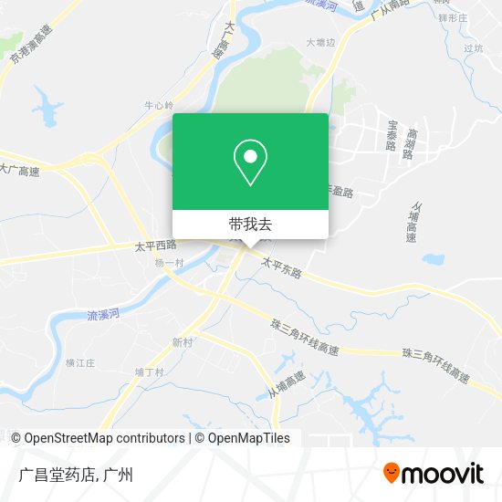 广昌堂药店地图