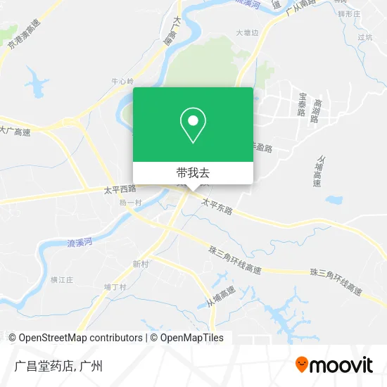 广昌堂药店地图
