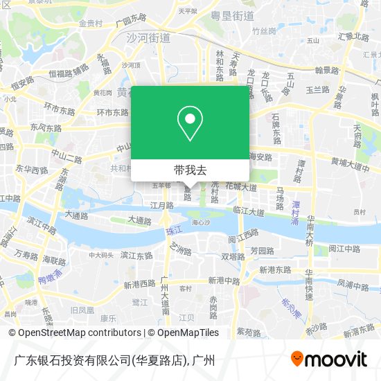 广东银石投资有限公司(华夏路店)地图