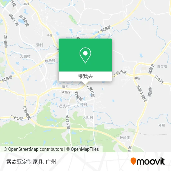 索欧亚定制家具地图