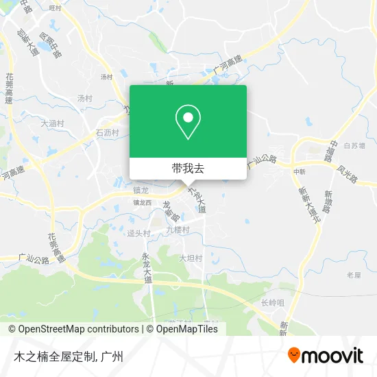 木之楠全屋定制地图