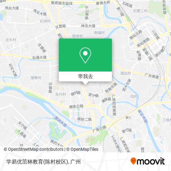 学易优茁林教育(陈村校区)地图
