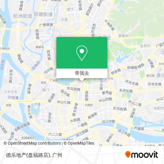 德乐地产(盘福路店)地图