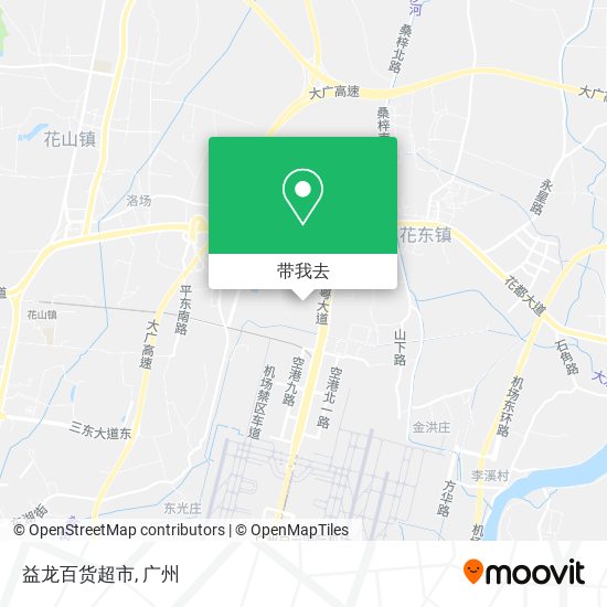 益龙百货超市地图