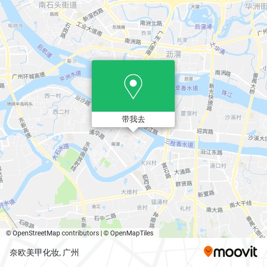 奈欧美甲化妆地图