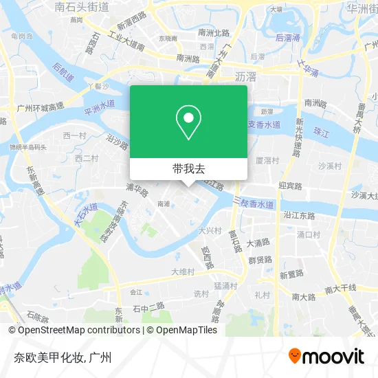 奈欧美甲化妆地图