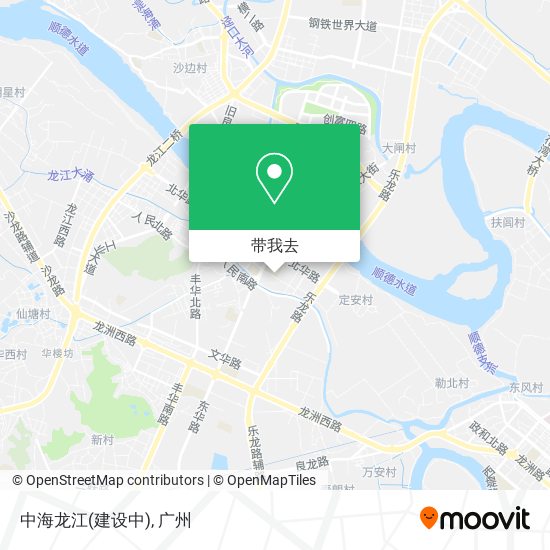 中海龙江(建设中)地图