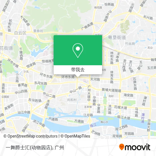 一舞爵士汇(动物园店)地图