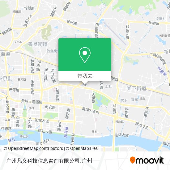 广州凡义科技信息咨询有限公司地图