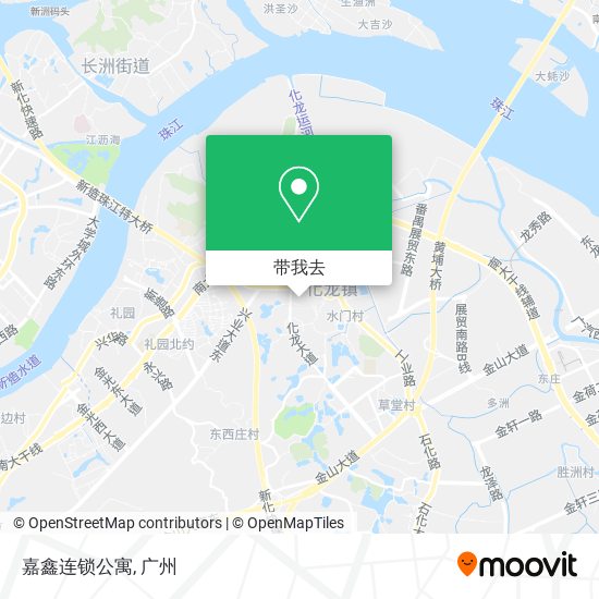 嘉鑫连锁公寓地图
