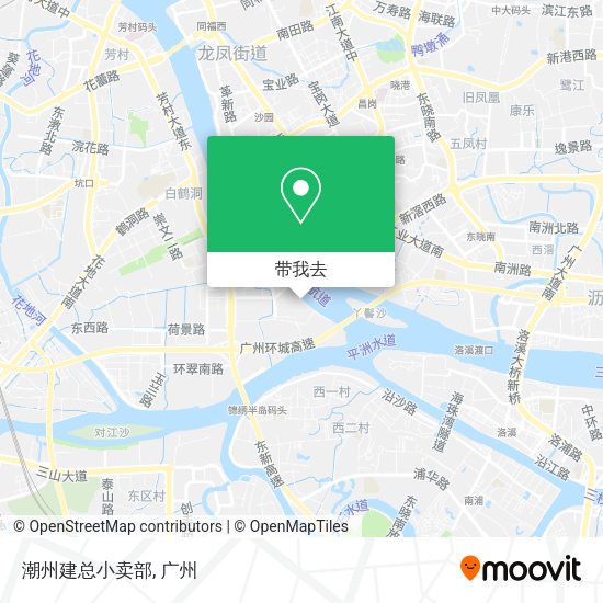 潮州建总小卖部地图