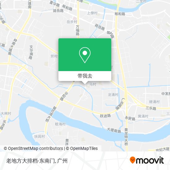 老地方大排档-东南门地图