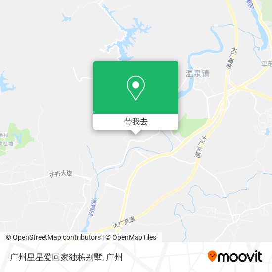广州星星爱回家独栋别墅地图