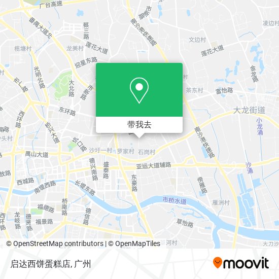 启达西饼蛋糕店地图