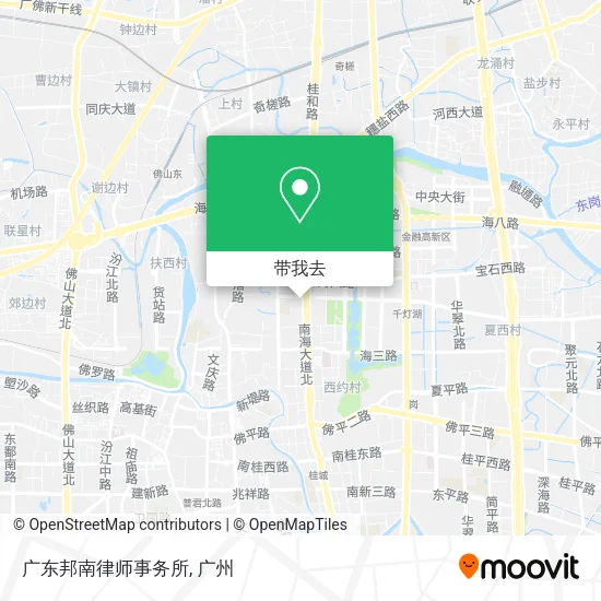 广东邦南律师事务所地图