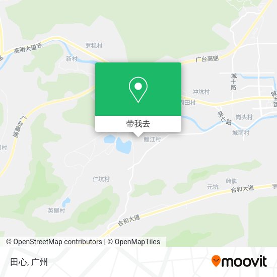 田心地图