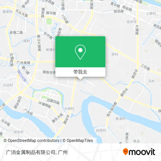 广消金属制品有限公司地图