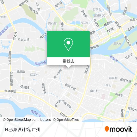 H.形象设计馆地图