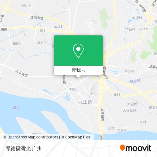 颐德福酒业地图