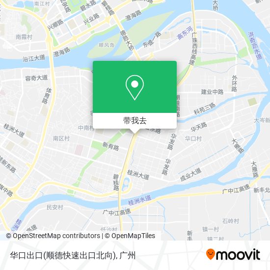 华口出口(顺德快速出口北向)地图