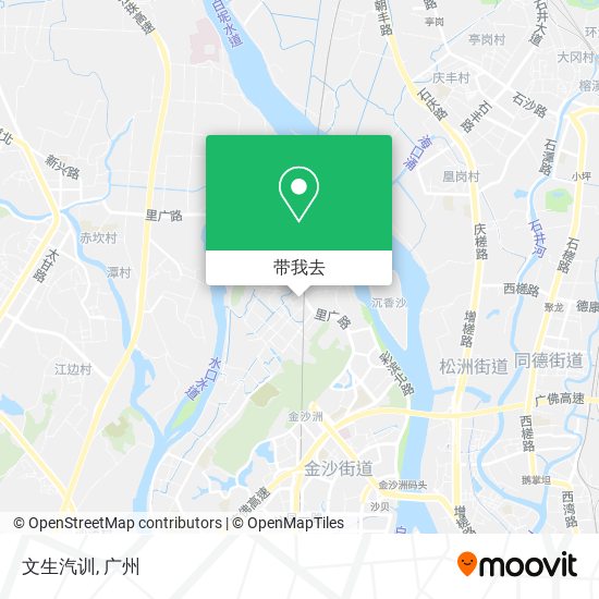 文生汽训地图
