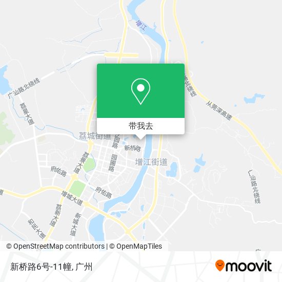 新桥路6号-11幢地图
