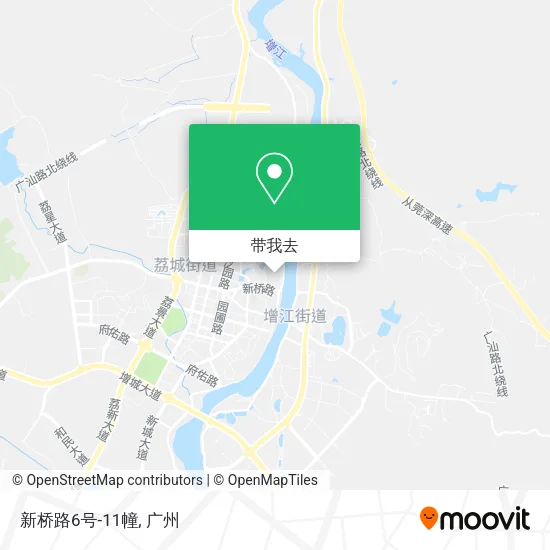 新桥路6号-11幢地图