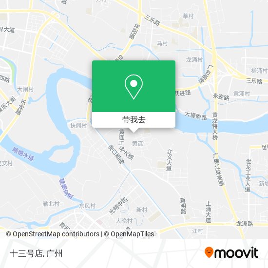 十三号店地图
