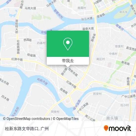 桂新东路文华路口地图