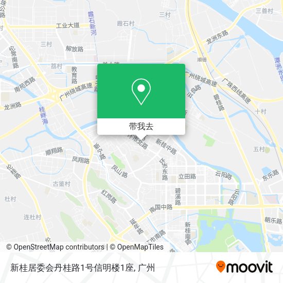 新桂居委会丹桂路1号信明楼1座地图