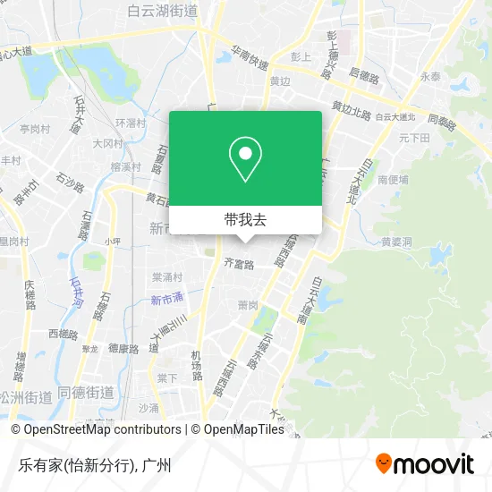 乐有家(怡新分行)地图