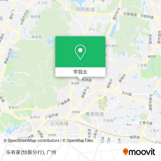 乐有家(怡新分行)地图