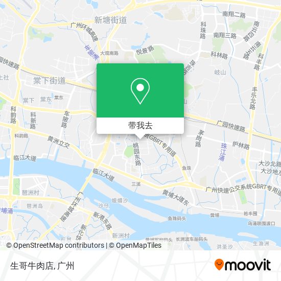 生哥牛肉店地图