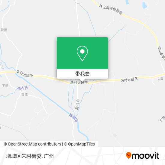 增城区朱村街委地图