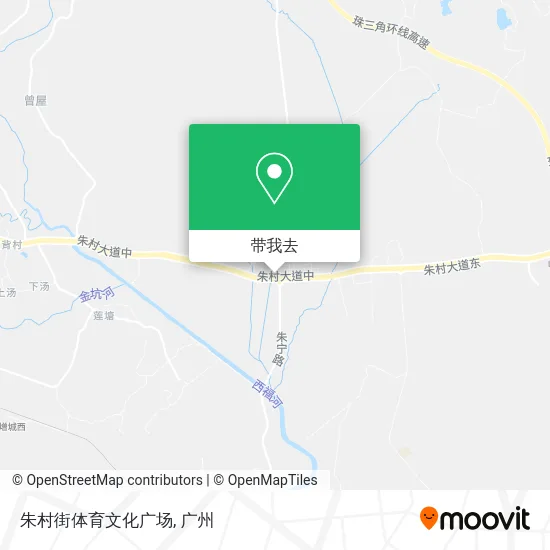 朱村街体育文化广场地图
