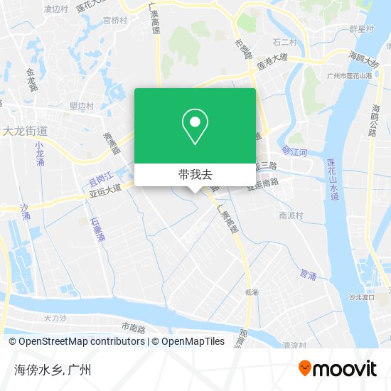 海傍水乡地图