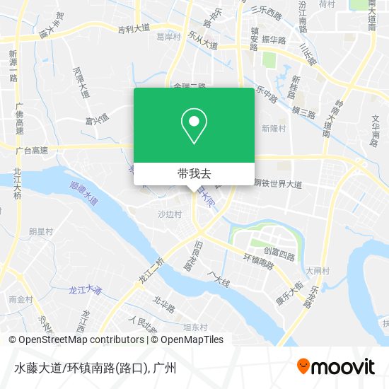 水藤大道/环镇南路(路口)地图