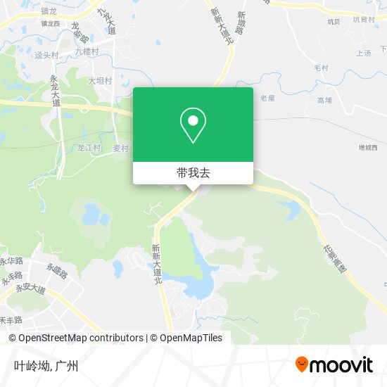 叶岭坳地图