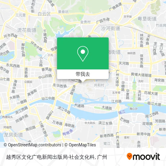 越秀区文化广电新闻出版局-社会文化科地图