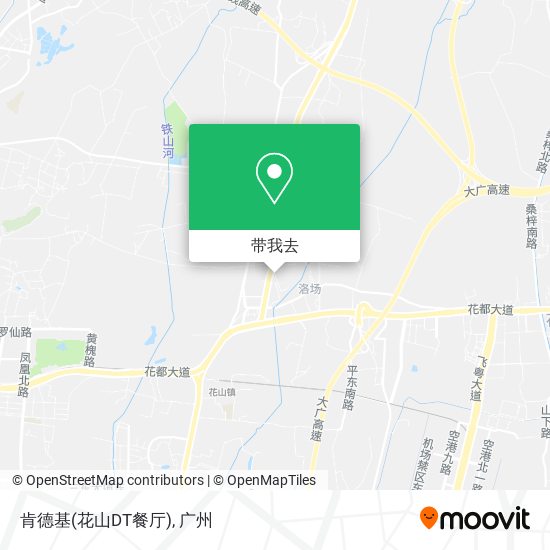 肯德基(花山DT餐厅)地图