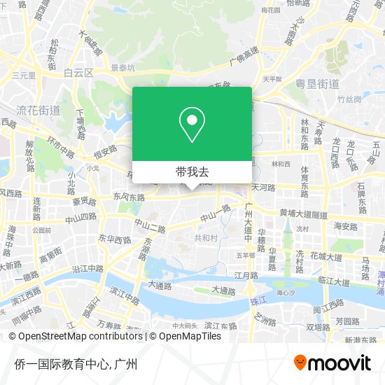 侨一国际教育中心地图