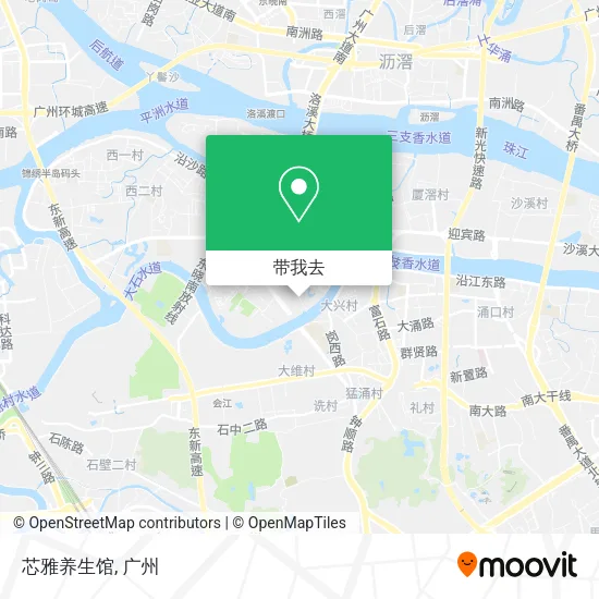 芯雅养生馆地图