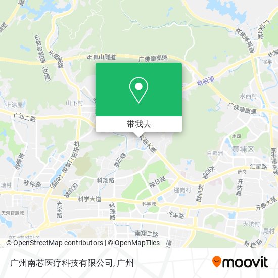 广州南芯医疗科技有限公司地图